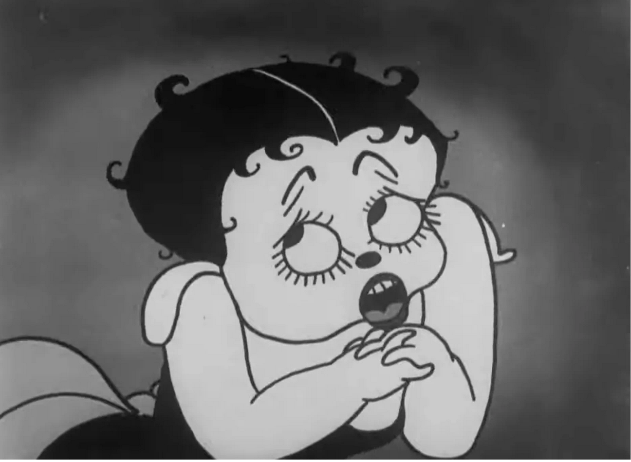 A cartoon image of Betty Boop